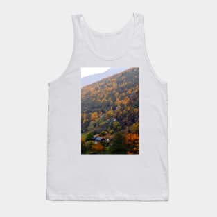 Autumn Trees Flamsdalen Valley Flam Norway Tank Top